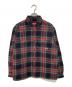 SUPREME（シュプリーム）の古着「Quilted Plaid Flannel Shirt(キルテッドフランネルシャツ) 21FW」｜レッド