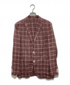 BOGLIOLIボリオリ）の古着「テーラードジャケット　T2902E」｜ピンク