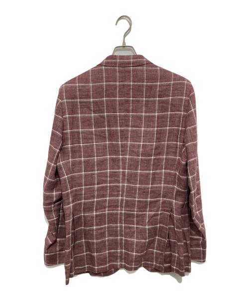 BOGLIOLI（ボリオリ）BOGLIOLI (ボリオリ) テーラードジャケット　T2902E ピンク サイズ:50の古着・服飾アイテム