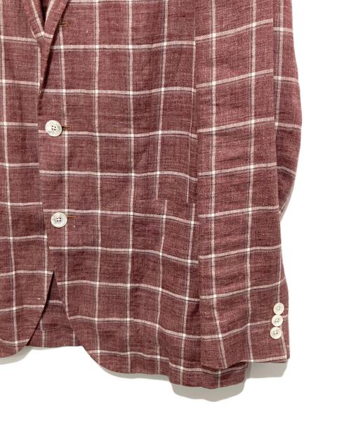 BOGLIOLI（ボリオリ）BOGLIOLI (ボリオリ) テーラードジャケット　T2902E ピンク サイズ:50の古着・服飾アイテム