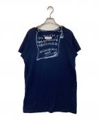 Maison Margielaメゾンマルジェラ）の古着「プリントTシャツ　S50GC0648」｜ネイビー