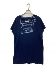 Maison Margiela（メゾンマルジェラ）の古着「プリントTシャツ　S50GC0648」｜ネイビー