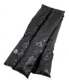 MONCLER（モンクレール）の古着「ロゴダウンマフラー　スヌード　　D20930010700」｜ブラック