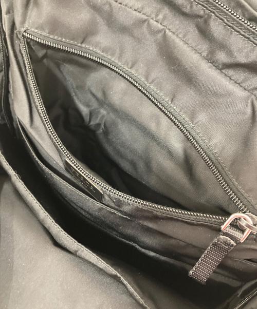 PRADA（プラダ）PRADA (プラダ) VZ0055 バックパック ブラック ナイロン サフィアーノ TESSUTO MONTAGN ブラックの古着・服飾アイテム