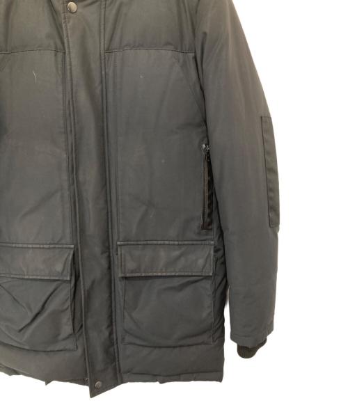 OSC CROSS（オーエスシー クロス）OSC CROSS (オーエスシー クロス) 襟ファー　フーデッドダウンジャケット ブラック サイズ:Sの古着・服飾アイテム