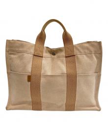 HERMES（エルメス）の古着「ニューフールトゥトートMM」｜アイボリー