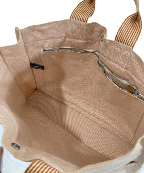 HERMES（エルメス）HERMES (エルメス) ニューフールトゥトートMM アイボリーの古着・服飾アイテム