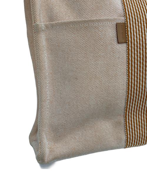 HERMES（エルメス）HERMES (エルメス) ニューフールトゥトートMM アイボリーの古着・服飾アイテム