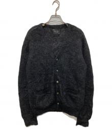 NUMBER (N)INE（ナンバーナイン）の古着「05AW THE HIGH STREETS期 / アーカイブ ウールナイロンカーディガン」｜ブラック