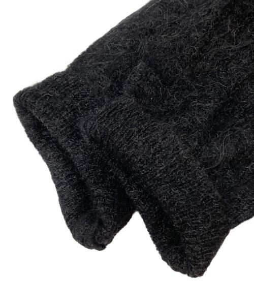 NUMBER (N)INE（ナンバーナイン）NUMBER (N)INE (ナンバーナイン) 05AW THE HIGH STREETS期 / アーカイブ ウールナイロンカーディガン ブラック サイズ:2の古着・服飾アイテム