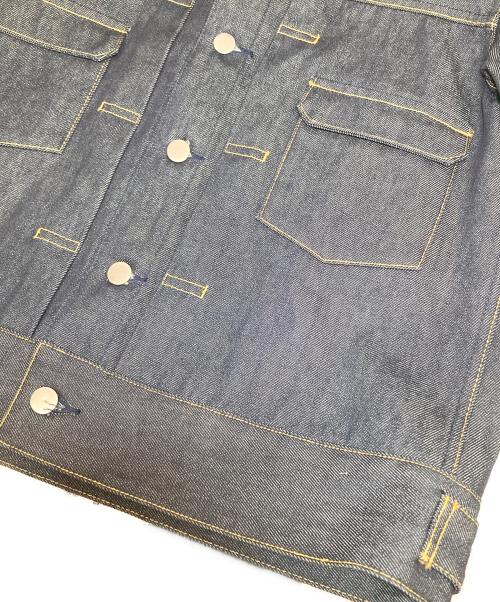 Jeanik（ジーニック）Jeanik (ジーニック) 2ndタイプ ワンウォッシュ デニムジャケット　JEANIK0102 インディゴ サイズ:Mの古着・服飾アイテム