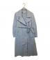 MM6 Maison Margiela（エムエムシックスメゾンマルジェラ）の古着「コットンツイル トレンチコート　COTTON TWIL TRENCH COAT S52AA0109」｜スカイブルー