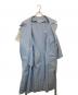MM6 Maison Margiela (エムエムシックスメゾンマルジェラ) コットンツイル トレンチコート　COTTON TWIL TRENCH COAT S52AA0109 スカイブルー サイズ:38：23000円