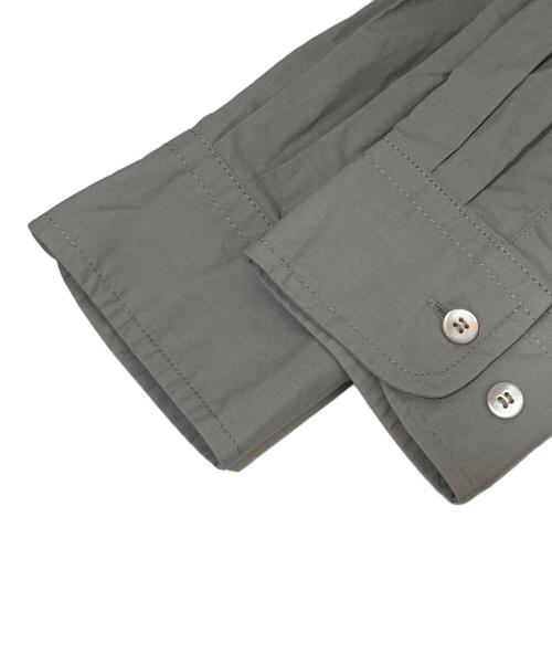 MM6 Maison Margiela（エムエムシックスメゾンマルジェラ）MM6 Maison Margiela (エムエムシックスメゾンマルジェラ) レイヤードシャツ　LAYERED SHIRTS　 S52DL0122 グレー サイズ:38の古着・服飾アイテム