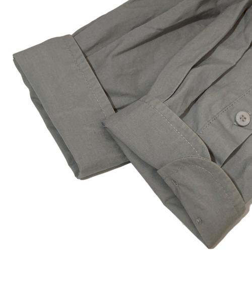 MM6 Maison Margiela（エムエムシックスメゾンマルジェラ）MM6 Maison Margiela (エムエムシックスメゾンマルジェラ) レイヤードシャツ　LAYERED SHIRTS　 S52DL0122 グレー サイズ:38の古着・服飾アイテム