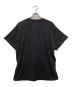 MM6 Maison Margiela (エムエムシックスメゾンマルジェラ) フロントプリントオーバーサイズTシャツ ブラック サイズ:S：14000円
