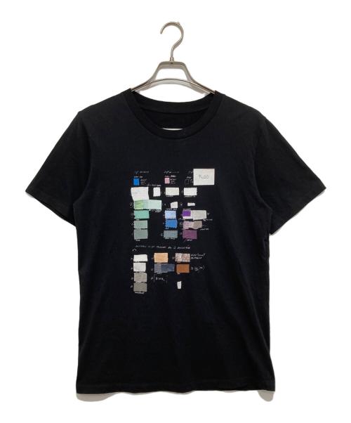 MM6 Maison Margiela（エムエムシックスメゾンマルジェラ）MM6 Maison Margiela (エムエムシックスメゾンマルジェラ) プリントTシャツ ブラック サイズ:Sの古着・服飾アイテム