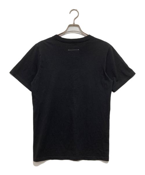 MM6 Maison Margiela（エムエムシックスメゾンマルジェラ）MM6 Maison Margiela (エムエムシックスメゾンマルジェラ) プリントTシャツ ブラック サイズ:Sの古着・服飾アイテム