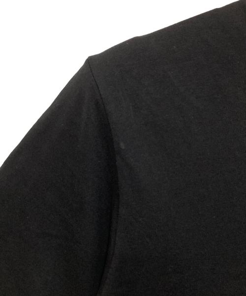 MM6 Maison Margiela（エムエムシックスメゾンマルジェラ）MM6 Maison Margiela (エムエムシックスメゾンマルジェラ) プリントTシャツ ブラック サイズ:Sの古着・服飾アイテム