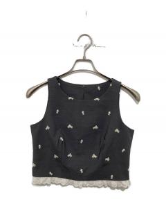 中古・古着通販】Bibiy. (ビビィ) COLENNE CAMI TOP ブラック サイズ