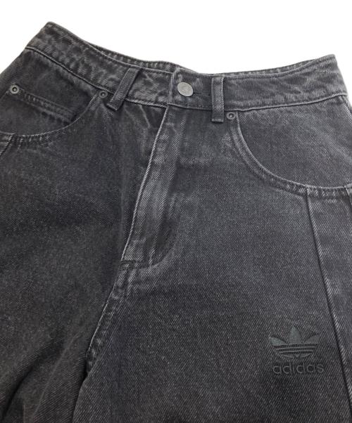 adidas（アディダス）adidas (アディダス) アディブレイク デニムジーンズ　IS2853 ブラック サイズ:25の古着・服飾アイテム