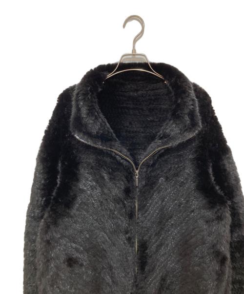 DAMA collection（ダーマコレクション）DAMA collection (ダーマコレクション) オシダヒロミ別注 サファイヤミンク ロングコート ブラック サイズ:1の古着・服飾アイテム