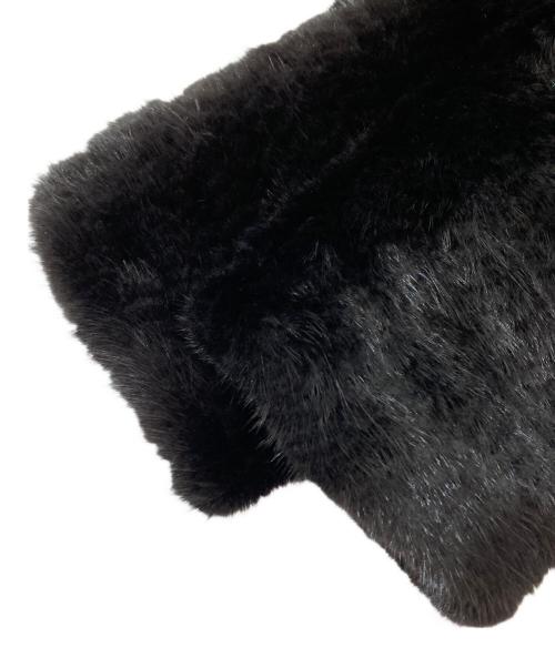 DAMA collection（ダーマコレクション）DAMA collection (ダーマコレクション) オシダヒロミ別注 サファイヤミンク ロングコート ブラック サイズ:1の古着・服飾アイテム