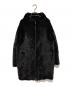 DAMA collection（ダーマコレクション）の古着「オシダヒロミ別注 サファイヤミンク ロングコート」｜ブラック
