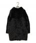 DAMA collection (ダーマコレクション) オシダヒロミ別注 サファイヤミンク ロングコート ブラック サイズ:1：23000円