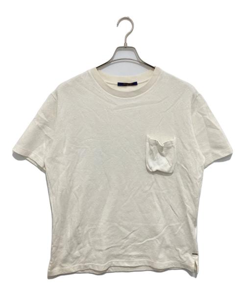 LOUIS VUITTON（ルイ ヴィトン）LOUIS VUITTON (ルイ ヴィトン) 3Dポケット モノグラムTシャツ 22AW　RM222Q TCL HIY49W ホワイト サイズ:XLの古着・服飾アイテム