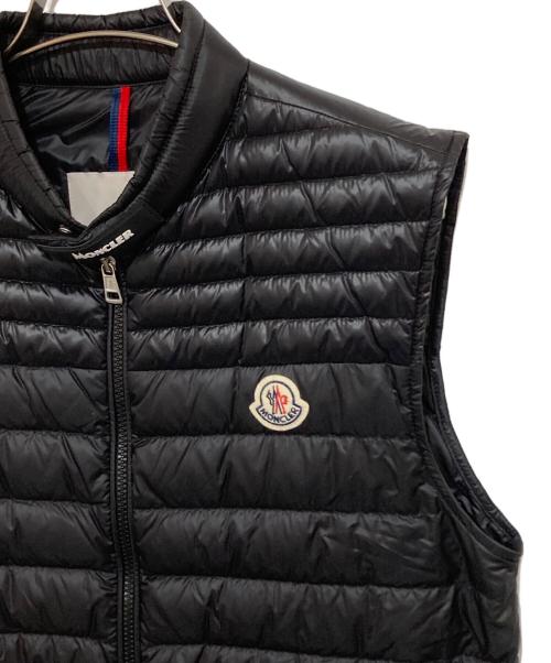 MONCLER（モンクレール）MONCLER (モンクレール) ダウンベスト F10911A10500 ブラック サイズ:1の古着・服飾アイテム
