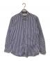COMME des GARCONS SHIRT（コムデギャルソンシャツ）の古着「ストライプシャツ　FO11B203」｜ブルー