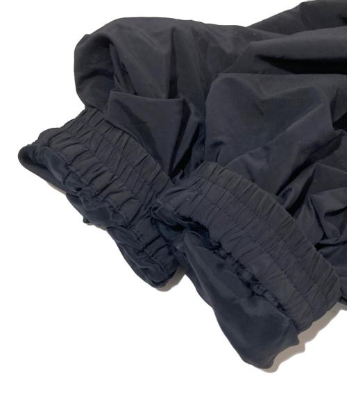 ENFOLD（エンフォルド）ENFOLD (エンフォルド) タフタ ギャザー ボリューム ブルゾン　300DS330-1660 ネイビー サイズ:38の古着・服飾アイテム