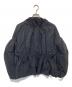ENFOLD（エンフォルド）の古着「タフタ ギャザー ボリューム ブルゾン　300DS330-1660」｜ネイビー