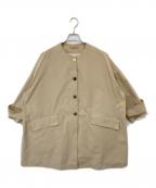 MACKINTOSHマッキントッシュ）の古着「HUMBIE NO COLLAR（ハンビー ノーカラー）　L231MO1102BGAGN」｜ベージュ