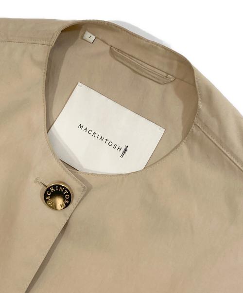 MACKINTOSH（マッキントッシュ）MACKINTOSH (マッキントッシュ) HUMBIE NO COLLAR（ハンビー ノーカラー）　L231MO1102BGAGN ベージュ サイズ:2の古着・服飾アイテム