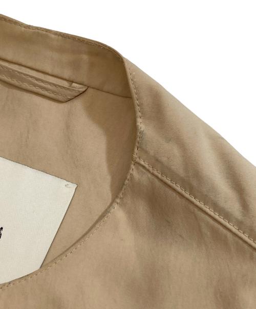 MACKINTOSH（マッキントッシュ）MACKINTOSH (マッキントッシュ) HUMBIE NO COLLAR（ハンビー ノーカラー）　L231MO1102BGAGN ベージュ サイズ:2の古着・服飾アイテム
