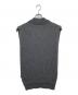 Maison Margiela (メゾンマルジェラ) ウールリネンダバードVネックベスト　SI1TH0001 S180664 グレー サイズ:S：27000円