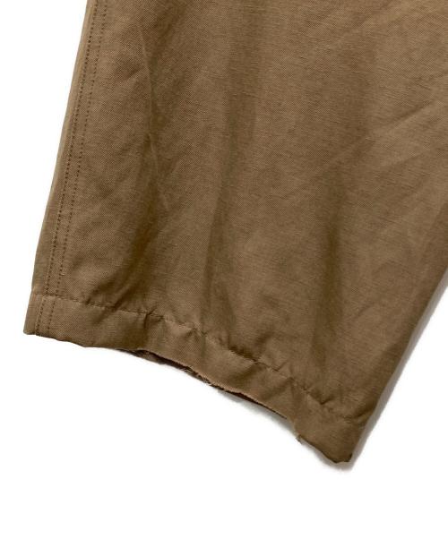 LEMAIRE（ルメール）LEMAIRE (ルメール) ベルデットパンツ W 201 PA264 LF437 ブラウン サイズ:36の古着・服飾アイテム