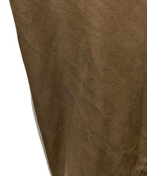 LEMAIRE（ルメール）LEMAIRE (ルメール) ベルデットパンツ W 201 PA264 LF437 ブラウン サイズ:36の古着・服飾アイテム