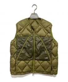 ROA（ロア）の古着「Light Down Vest（ライトダウンベスト）01399030384」｜カーキ
