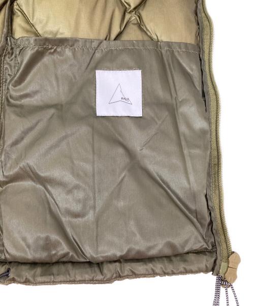 ROA（ロア）ROA (ロア) Light Down Vest（ライトダウンベスト）01399030384 カーキ サイズ:Lの古着・服飾アイテム