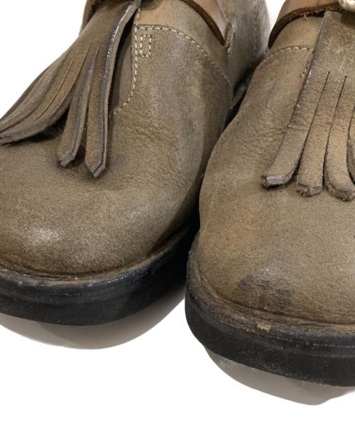 HENDER SCHEME（エンダースキーマ）HENDER SCHEME (エンダースキーマ) elephantレザーシューズ ベージュ サイズ:2の古着・服飾アイテム