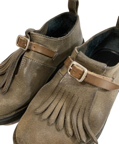 HENDER SCHEME（エンダースキーマ）HENDER SCHEME (エンダースキーマ) elephantレザーシューズ ベージュ サイズ:2の古着・服飾アイテム