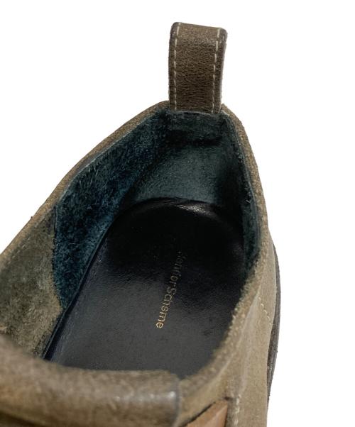 HENDER SCHEME（エンダースキーマ）HENDER SCHEME (エンダースキーマ) elephantレザーシューズ ベージュ サイズ:2の古着・服飾アイテム