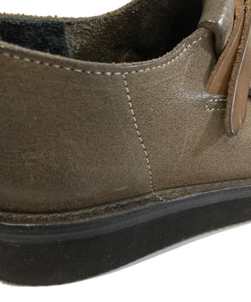 HENDER SCHEME（エンダースキーマ）HENDER SCHEME (エンダースキーマ) elephantレザーシューズ ベージュ サイズ:2の古着・服飾アイテム