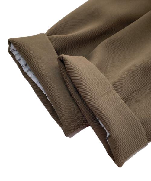 UN3D.（アンスリード）UN3D. (アンスリード) KNIT DOCKING JK（ニットドッキングジャケット）テーラードジャケット　522250102401-01 ベージュ×ブルー サイズ:38の古着・服飾アイテム