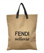 FENDIフェンディ）の古着「セレリアトートバッグ」｜ベージュ
