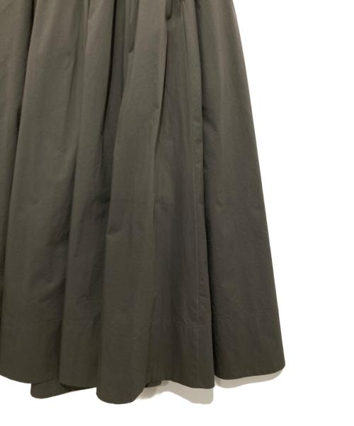 YORI（ヨリ）YORI (ヨリ) たっぷりギャザースカート　YR23-23047SP グレー サイズ:36の古着・服飾アイテム