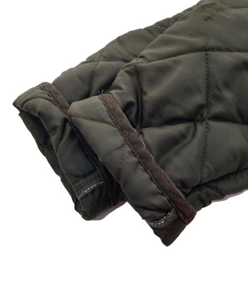 Traditional Weatherwear（トラディショナルウェザーウェア）Traditional Weatherwear (トラディショナルウェザーウェア) ARKLEY LONG（アークリー ロング）キルティングコート カーキ サイズ:34の古着・服飾アイテム